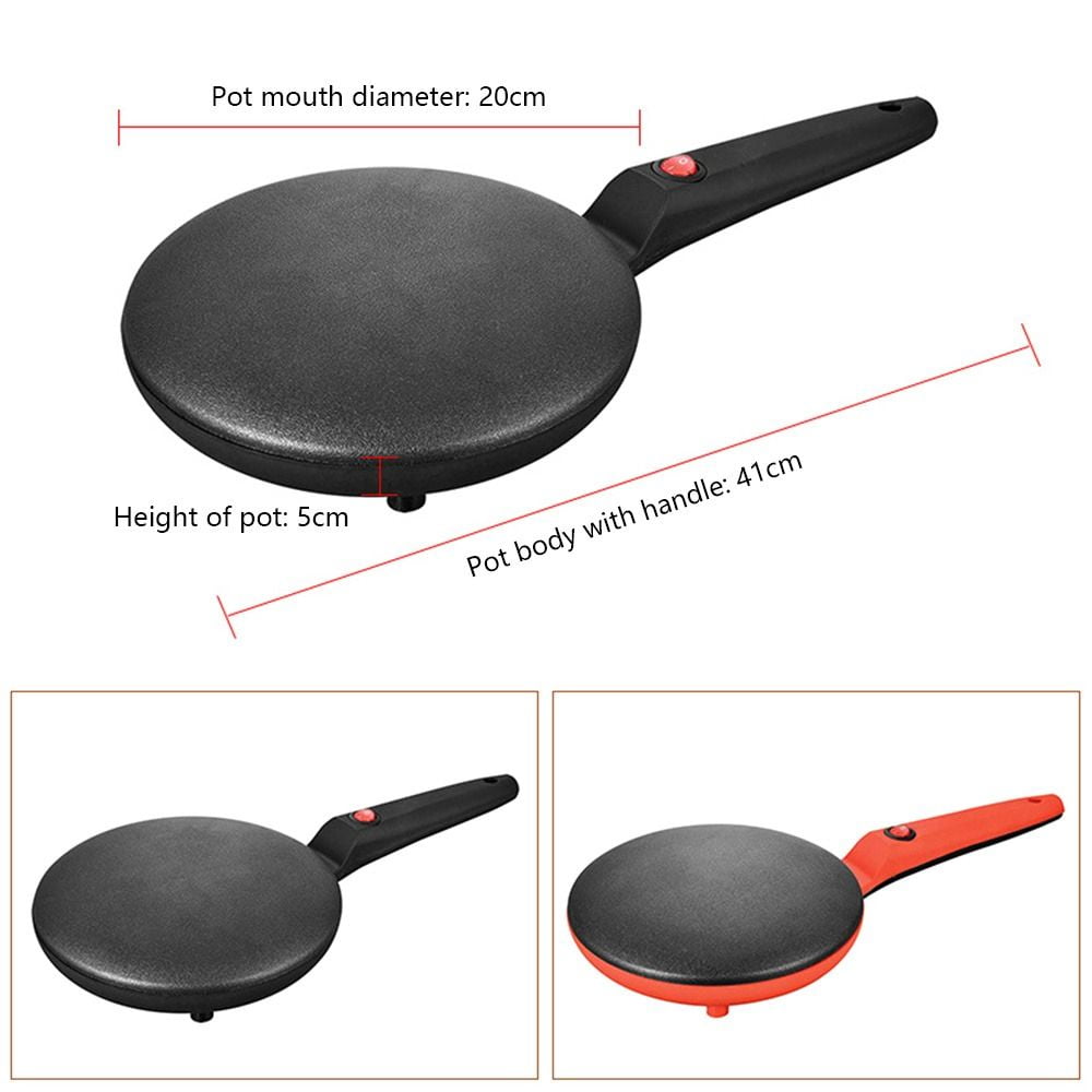 110V 220V Household Non-stick Pancake Machine Electric Crepe Baking Pan  Instant Heating Spring roll Pastry