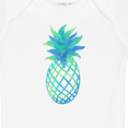 thumbnail image 4 of Inktastic Blue and Green Pineapple Boys or Girls Baby Bodysuit, 4 of 5