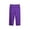 06-Purple, variant on QIUOMBBP Capri Pajama Pants for Women Plus Size Soft Lounge Sleep Pants Elastic Waist Modal Comfy Pj Bottoms Beige XXL