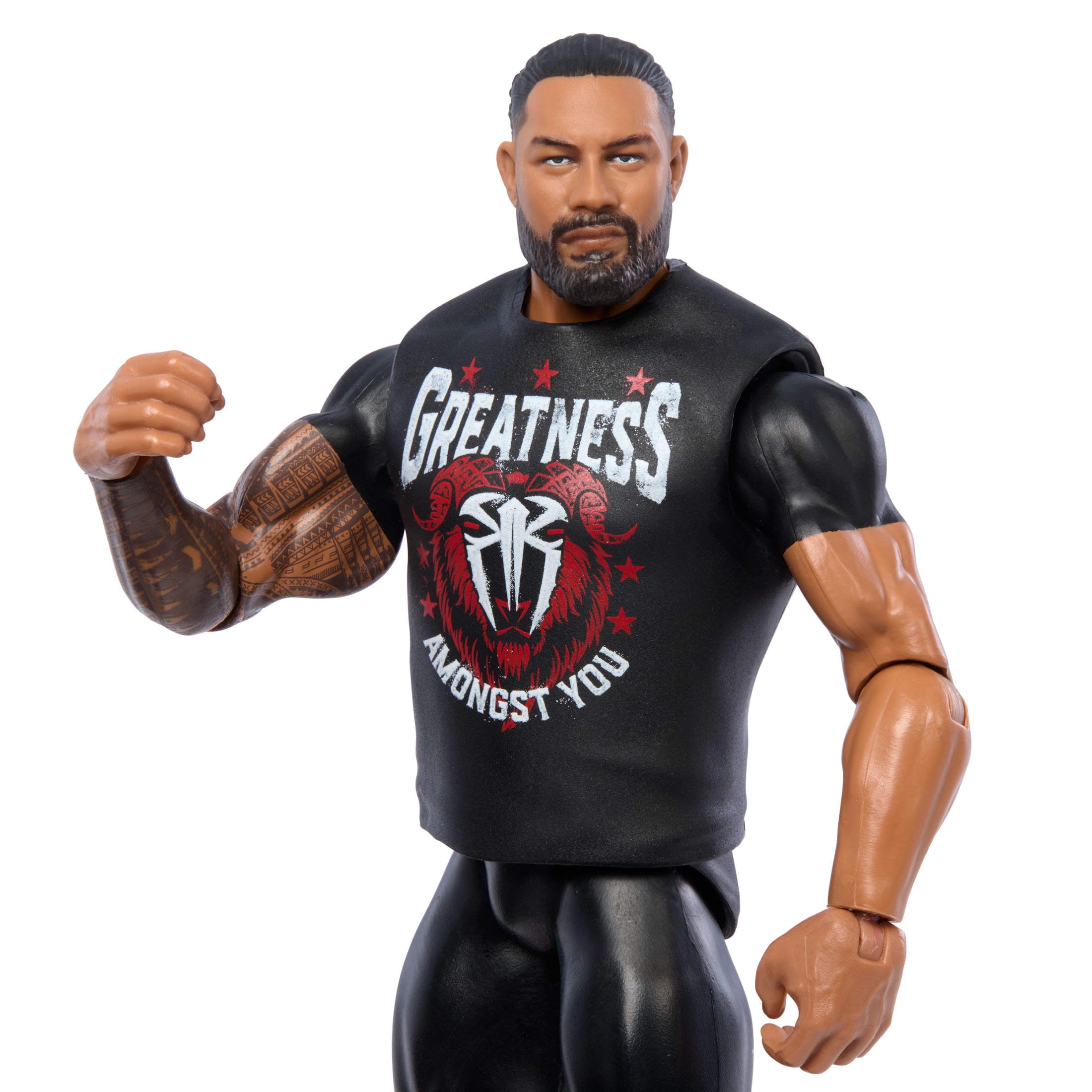 WWE Roman Reigns Action Figure, Main Event Series #151 6-inch Collectible Superstar with Articulation