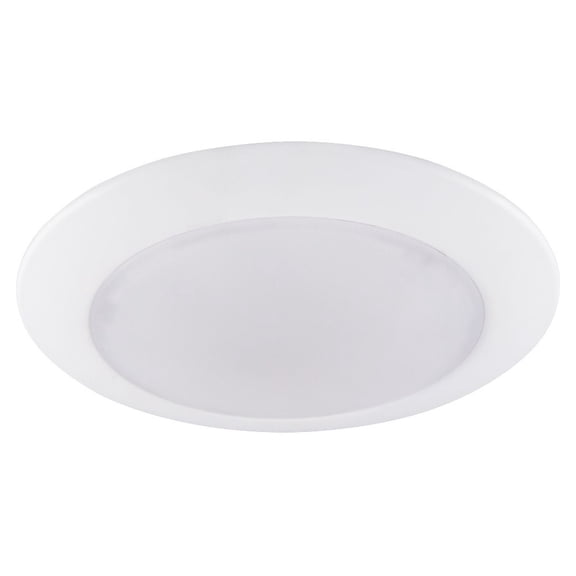 F8626-30-Sunset Lighting-7.5 Inch 15W LED Disk Light   White Finish