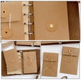 thumbnail image 2 of Miangastore Kraft Paper Envelopes 5Pcs Secure Closure Writable Surface 4.92X3.15X0.02In, 2 of 9