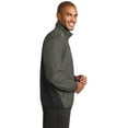thumbnail image 3 of Port Authority Zephyr Reflective Hit Full Zip Jacket-XS (Grey Steel/ Deep Black), 3 of 6