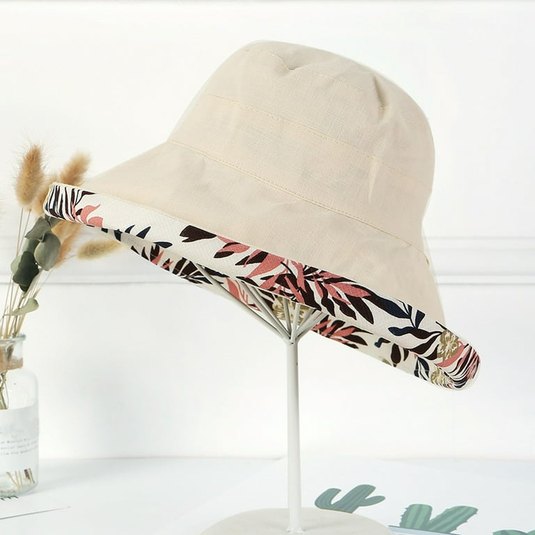 Charmgo Trucker Hat Clearance, Womens Outdoor Solid Sun Hat Flower