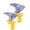 Purple, variant on Gytml Dinosaur Water Gun Mini Squirt Gun Toy Assorted Portable Handheld Spray Blaster For Pool Beach Bath Outdoor Summer Party Birthday Gift(Blue-5.51"×4.72"×2.17")