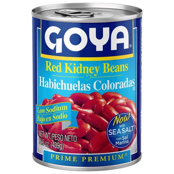 Goya Low Sodium Red Kidney Beans, 15.5 oz