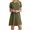 Green, variant on Prolriy Dresses for Women 2024 Women's Dresses Short Sleeve Dating Beach Casual Loose Dress Womens Dresses Red S