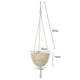 thumbnail image 2 of Maceta Colgante, Cesta, Colgador De Plantas, Cuerda De Algodón, Soporte Para Plantas Para Decoración Interior Y Exterior Del Hogar Advancent HA034433-00, 2 of 6