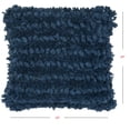 thumbnail image 5 of Loose Luscious Shag Dark Blue Throw Pillow, 5 of 5
