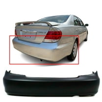DCP Primed Rear Bumper Cover Replacement for 2002-2006 Toyota Camry USA 02-06