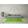 thumbnail image 3 of Ahgly Company Indoor Rectangle Oriental Green Traditional Area Rugs, 2' x 3', 3 of 4