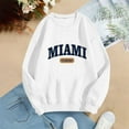 thumbnail image 3 of WILLBEST Hoodies Women Two Piece English Print Long Sleeved Sweatshirt  jacket, 3 of 5
