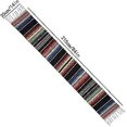 thumbnail image 2 of Mexican Table Runner, 35 X 215cm Mexican Serape Table Runner, Woven Table Runner For Mexican Party Wedding Decorations Outdoor Picnics Dining Table Bi, 2 of 5