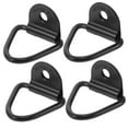 thumbnail image 6 of AURARMLET 4Sets Black V Shaped Bolt on Tie Down Anchors for Truck Bed and Trailer Cargo Securement, 6 of 8
