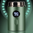 thumbnail image 3 of yingyy Rasoir Électrique à Recharge USB Petit Portable Longue Durée de Vie et Meilleur Effet de Rasage Rasoir à Barbe Vert, 3 of 6