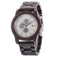 thumbnail image 4 of Reloj de madera para hombre REDEAR Reloj de cuarzo analógico Material de sándalo Relojes c Abanopi Mirar, 4 of 5
