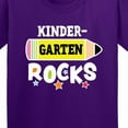 thumbnail image 4 of Inktastic Kindergarten Rocks with Pencil and Stars Youth T-Shirt, 4 of 5