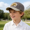 thumbnail image 2 of Themed Washable Baseball Cap For Boys And Girls With Cartoon Childrens Hat Hats for Boys Girls UPF 50+ Kids Sun Hats Bucket Hat, 2 of 7