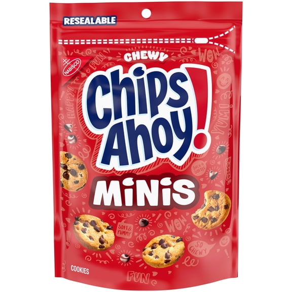CHIPS AHOY! Chewy Minis Fudgy Chocolate Chip Cookies, 7 oz