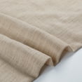 thumbnail image 5 of TWOPAGES Linen Blend Drape 72 W X 63 L Inch Room Darkening Grommet Top Privacy Protection Drape for Patio Door, 1 Panel, Tapioca, 5 of 6