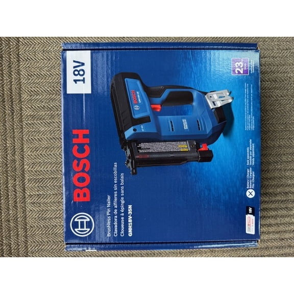 Bosch 18V Brushless 23 Gauge Pin Nailer (Bare Tool)