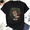 Black, variant on Western Holiday Cowboy Boot Graphic Tee, Unisex Cotton Shirt