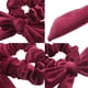 thumbnail image 3 of Zhuge Coleteros de terciopelo, banda elástica para el pelo, lazos para el pelo, lazos para el pelo para niñas, accesorios para el pelo para mujeres, diadema dulce para mujeres, 3 of 5