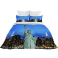 thumbnail image 3 of Statue of Liberty Printed Duvet Cover Set Highend Bedding Covers with Pillowcase Home Bedclothes,California King(98"x104"), 3 of 5