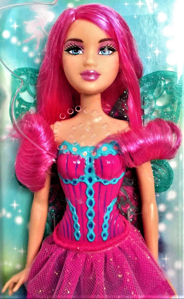Mattel Fashion Fairy Barbie Doll Pink Hair for sale online 