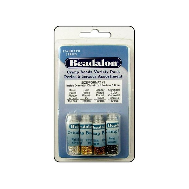 Beadalon Crimp Beads VP Size 1 600pc