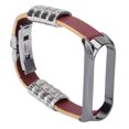thumbnail image 3 of Correa de cuero de repuesto para reloj, correa de cuero retro, correa de cuero retro para Mi Band, correa de reloj retro de moda, características mejoradas, 3 of 12