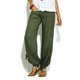 thumbnail image 3 of Puntoco moda mujer botones sólidos algodón y lino pantalones sueltos casuales pantalones de pierna ancha Puntoco Puntoco-5632, 3 of 9