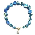 thumbnail image 6 of NS Exaggerated Irregular Shell Necklace - Trendy Clavicle Chain, 6 of 10