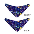 thumbnail image 6 of Goofa Mathematics And Chemistry Pattern Pet Scarf Bandana - Adjustable and Comfortable,Dog Scarf Bib Kerchief Breedfor Dogs and Cats-Medium, 6 of 8