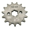 thumbnail image 2 of jiaping 2x15T 17mm 428 Chain Front Sprocket Cog Dirt Bike ATV, 2 of 9