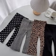 thumbnail image 5 of Hotiary 3 Pack Toddler Baby Girls Flare Leggings Long Pants Little Girls Bell Bottoms Pants Trousers, Size 12M-12T, 5 of 6