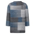 thumbnail image 5 of DPTALR T-shirt Imprimé pour Femmes Manches 3/4 Blouse Col Rond Hauts Décontractés, 5 of 5