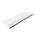 thumbnail image 1 of Seitruly Acrylic Tilted Computer Keyboard Stand Notebook Holder Non-slide Z Reduce Tray Transparent Pressure Shape for Office School Computadoras de tableta, 1 of 6