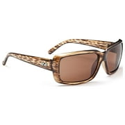 Optic Nerve Lanai Sunglasses, Crystal, Polarized Copper Lens -