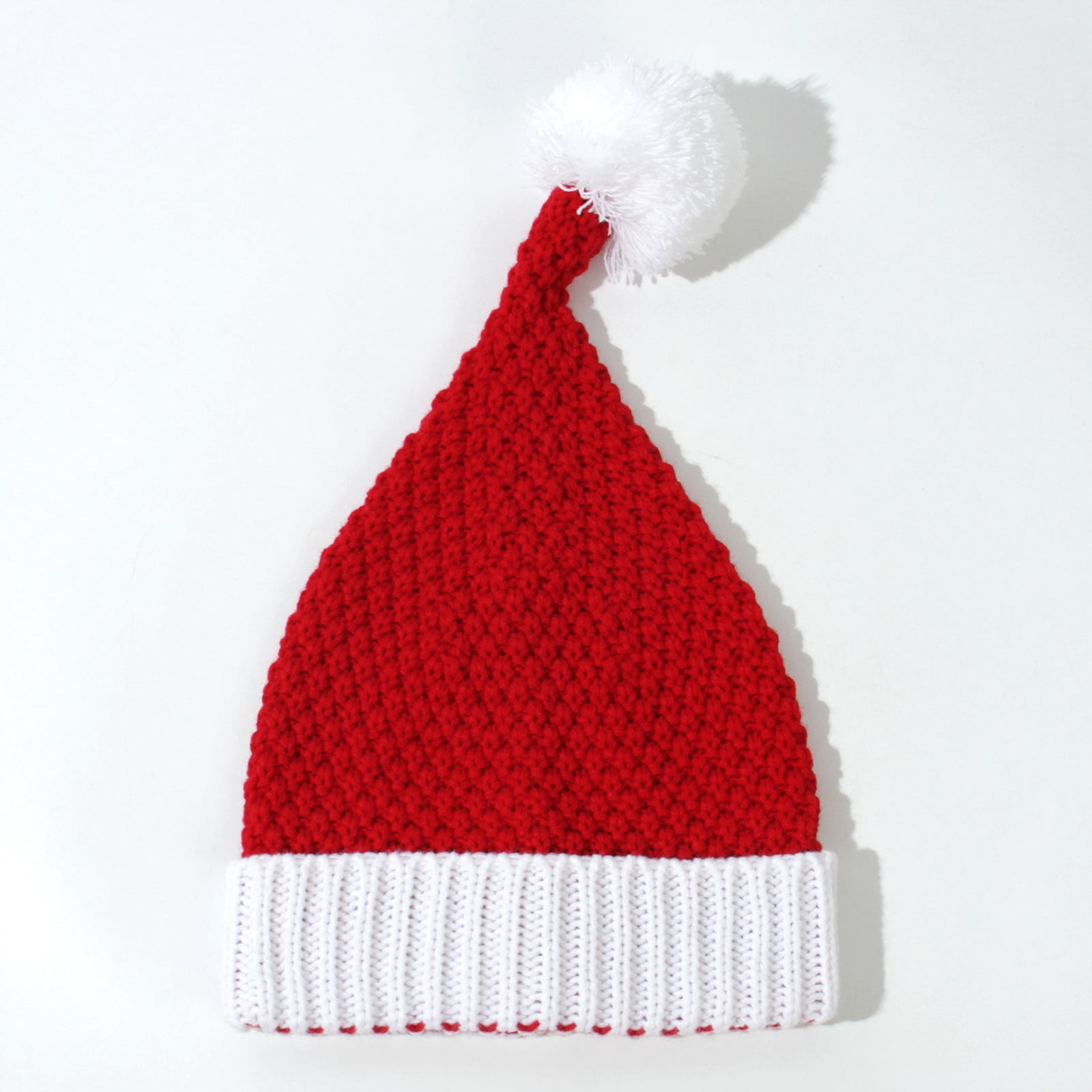 12 Pcs Christmas Santa Elf Hats – Knitted Beanie Bulk Pack For Adults, Holiday Party