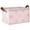 Pink-hibiscus Pattern, variant on Foldable Iron Frame Open Home Storage Bins 16.9×11.4×10 Inch Waterproof Nice Cube Shelf Baskets Pink-red Blue Plaid