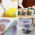 thumbnail image 4 of Electronicheart 100pcs Silica Gel Piping Bags For Icing Non-slide Texture For Results Time Saving Small Pastry Bags, 4 of 5