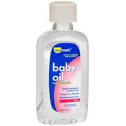 Sunmark Hypoallergenic Baby Oil, 3 Fl. Oz.