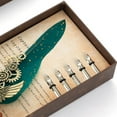 thumbnail image 3 of Quill Quill Pen Sealing Wax  Set Retro European Style Stainless Steel Nib Quill Pen and Ink Set, 3 of 5