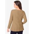 thumbnail image 2 of Jessica London Women's Plus Size Chevron Fit & Flare Sweater, 2 of 4