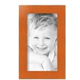 thumbnail image 2 of ArtToFrames 6" x 11" Orange Picture Frame, 6x11 inch Red Wood Poster Frame (WOM-4607), 2 Pack, 2 of 7
