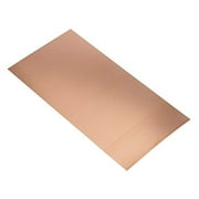 K&S Precision Metals 01218 Copper Sheet Metal Rack, 0.016" Thickness x 6" Width x 12" Length, 26 Gauge, 3 pc, Made in USA