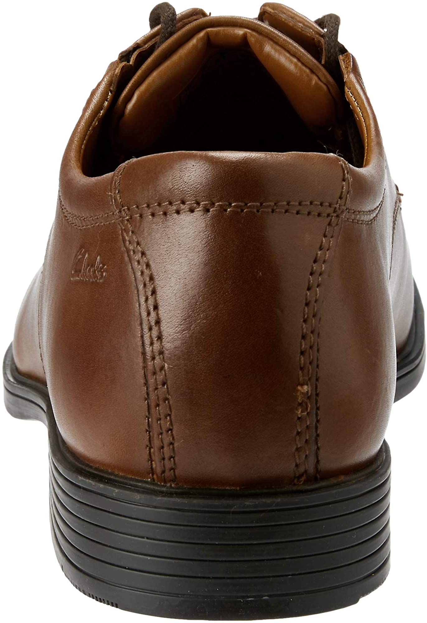 Clarks Shoes Mens Size 8.5M Brown Leather Tilden Walk Dress Oxford New Box Clarks Men main image 3