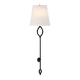 thumbnail image 4 of Roxbury 2-Light Wall Sconce in Matte Black, 4 of 5
