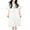 White, variant on ZyeKqe Womens Nightgowns Short Sleeve Night Gown Ladies Midi Nightdress Cute Sleep Shirt Comfy Sleepwear Loungewear